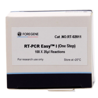 FOREGENE 단일 스텝 RT-PCR는 QPCR 반응을 위해 혼합 키트 RT-PCR 에아사이트텀 I에 정통합니다