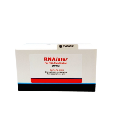 조직 샘플을 위한 50이지 밀리람베르트 100 밀리람베르트 100ml×4 RNA 격리 키트 르나라테르 보호 솔루션