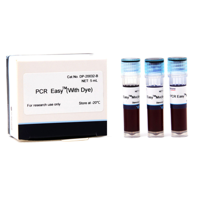 (염료로) 쉬운 PCR는 분자 전기 연구를 위한 효율적 PCR 반응 프리믹스 시스템을 장비를 답니다