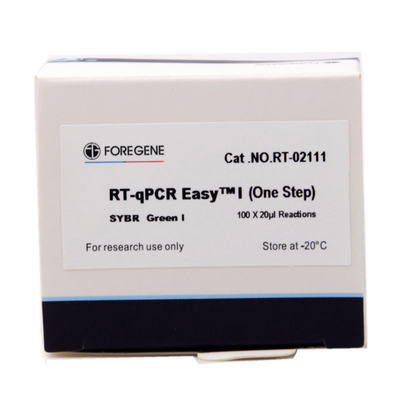 RT-QPCR 에아사이트텀 -SYBR는 나 Cat.No.RT-02111/02112 단일 스텝 실시간 RT PCR 마스터를 녹색으로 만들고 록스 참고 염료와 섞입니다