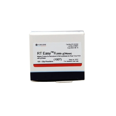 cdna 합성 PCR 마스터는 역전사 RT 쉬운 II 50T 200T를 사용 전에 혼합시킵니다