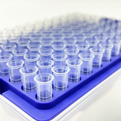 수입된 의학 PP 재료 피펫은 자유로운 DN 분해 효소와 자유로운 RNA 가수분해효소로 100ul에게 비밀 정보를 제공합니다