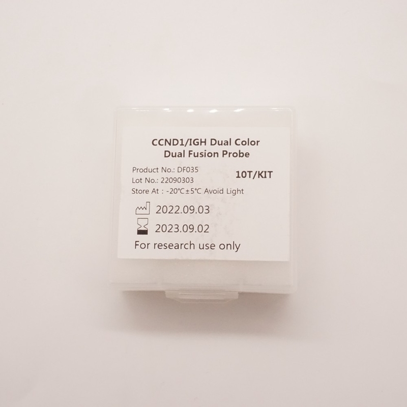 인간 CCND1/IGH 유전자 이상 검출용 CCND1/IGH Dual Fusion Probe Kit