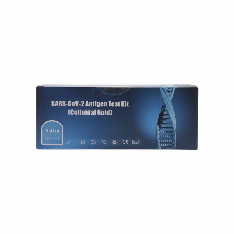 타액 시료 코비드 19 항원 시험 키트 ISO CE SARS-CoV-2 항원 시험
