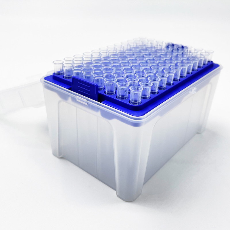 수입된 의학 PP 재료 피펫은 자유로운 DN 분해 효소와 자유로운 RNA 가수분해효소로 100ul에게 비밀 정보를 제공합니다